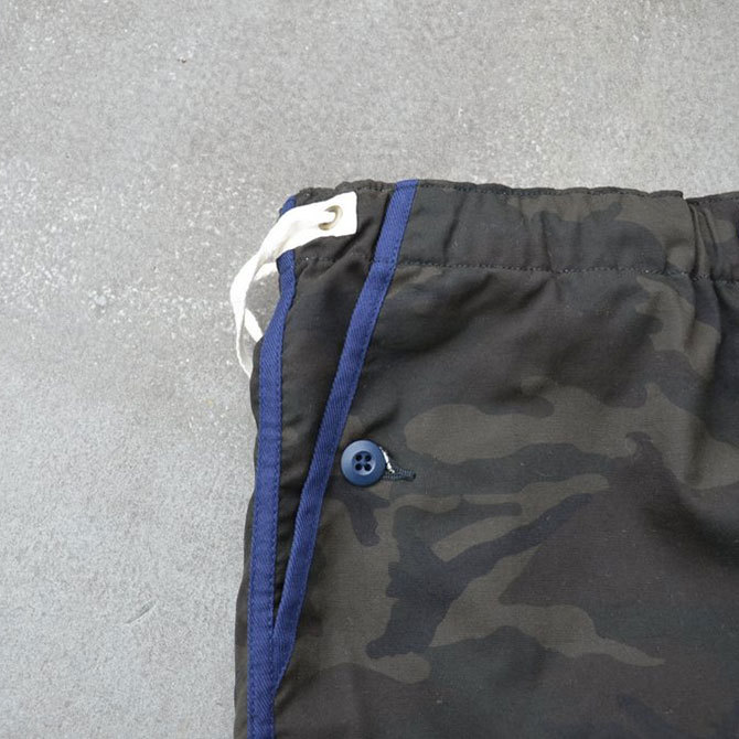 KENNETH FIELD (ケネスフィールド) TRACK & FIELDSHORTS -DARK CAMO-(9)