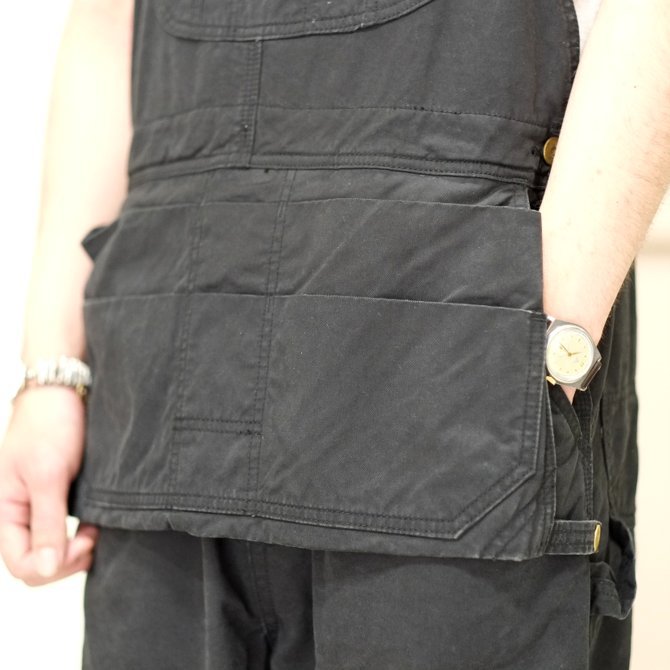 MASTER&Co.(}X^[AhR[)  Chino Overall -(99)BLACK-(9)