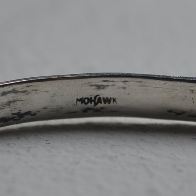 MOHAWK(z[N)silver bangle(6mm)(9)