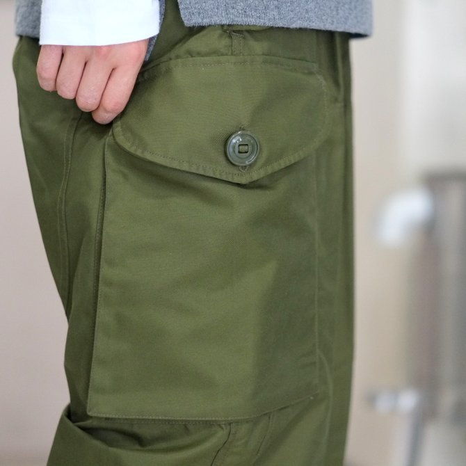 Dead Stock(デッドストック) / Canadian ARMY Wind Over Pants -ARMY GREEN-(9)