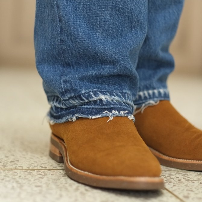 7 ×7 / seven by seven ( セブン バイ セブン ) REWORK DENIM TROUSERS - INDIGO - size 2(M)(9)