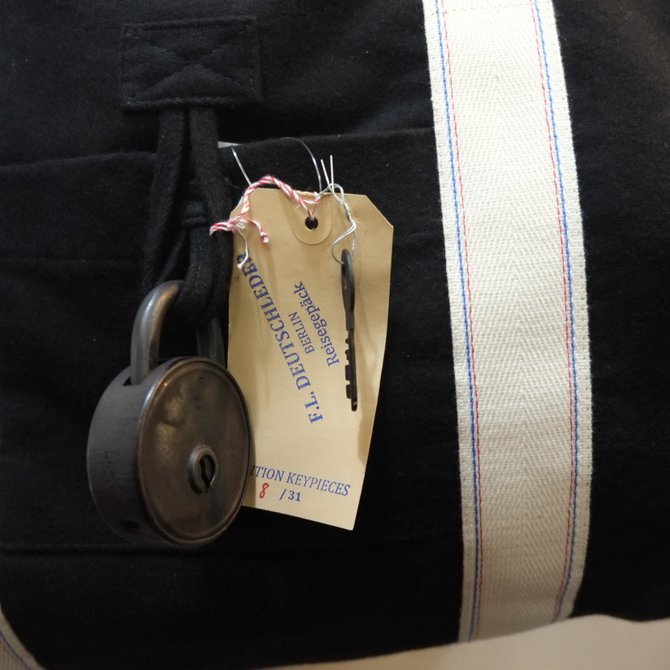 【2016 AW】【2017 SS】FRANK LEDER(フランク リーダー) Deutschleder Boston Bag - BLACK - #0820137(9)