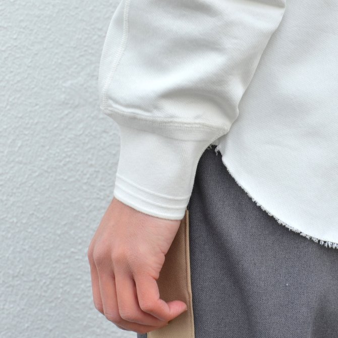 【40% off sale】LOWLOOM(ロールーム)/ カットオフ L/S カットソー -WHITE- #1580-lw-5102-31(9)
