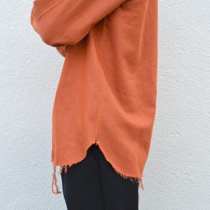 【40% off sale】LOWLOOM(ロールーム)/ カットオフ L/S カットソー -vermilion- #1580-lw-5102-31(9)