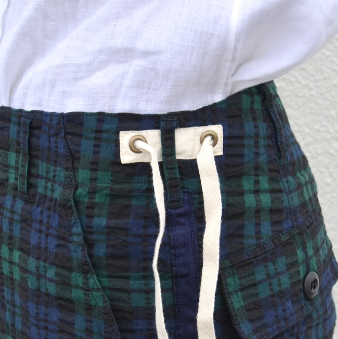 KENNETH FIELD (ケネスフィールド) CEREMONY TROUSER PLAIDS -BLACKWATCH- #17SS-46(9)