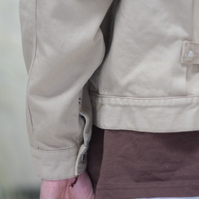 【30% off SALE】【2018 SS】7 × 7 / seven by seven ( セブン バイ セブン ) 1ST KATSURAGI JACKET -BEIGE- #SBSS18KJK(9)