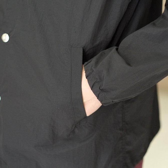 【30% off SALE】【2018 SS】7 × 7 / seven by seven ( セブン バイ セブン ) COACH JACKET -BLACK- #SBSS18CJK(9)