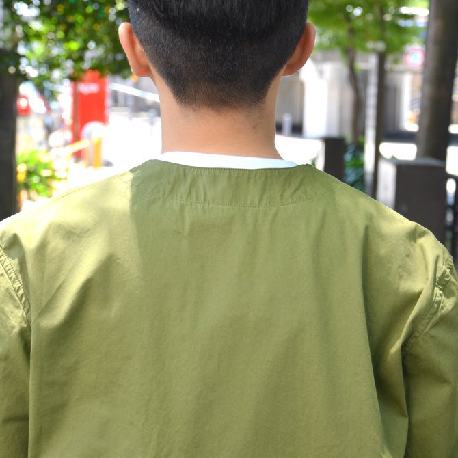 【40% OFF SALE】STUDIO NICHOLSON(スタジオニコルソン)/ MUCLUC JACKET -ARMY GREEN- #SN-301(9)