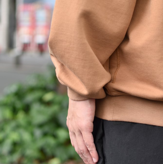 【2018 AW】 AURALEE(オーラリー)/ SUPER SOFT HEAVY SWEAT P/O -BROWN- #A8AP01GU(9)
