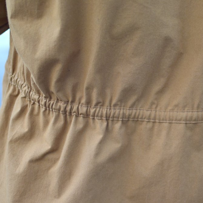 【40% OFF SALE】 FRANK LEDER(フランクリーダー)BRUSHED COTTON SHIRT + DRAWSTRING BROWN 0426029-89-S(9)