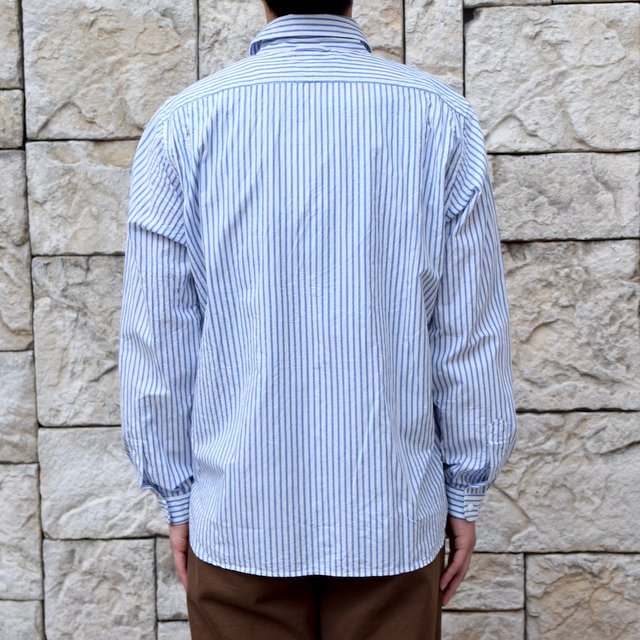 【2019 SS】YAECA(ヤエカ) コンフォートシャツ スタンダードロング L/S -STRIPE- #19107(9)