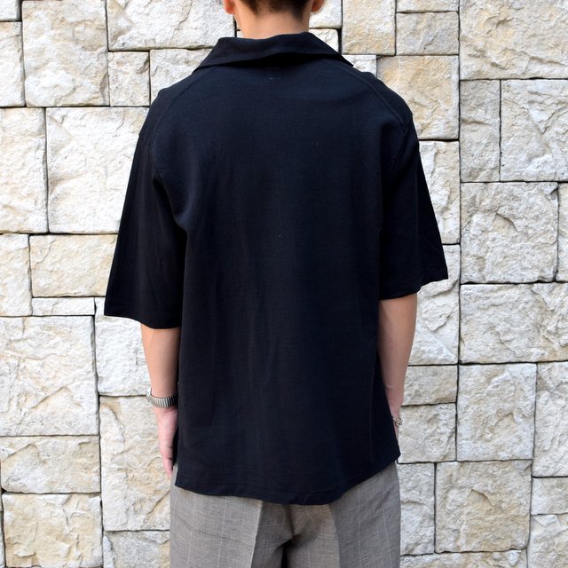 【30% off sale 】KAPTAIN SUNSHINE (キャプテンサンシャイン)/ SKIPPER SHIRT -BLACK-#KS9SCS09(9)