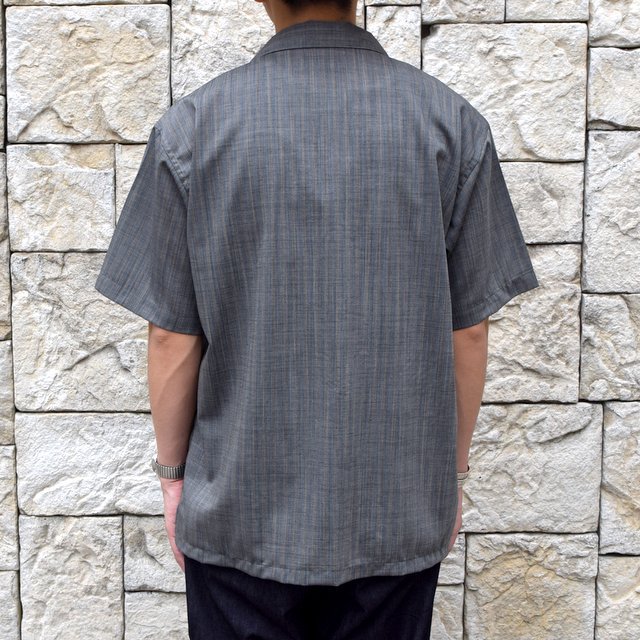 y2019 SSzBROWN by 2-tacs (uEoCc[^bNX)  OPEN COLLAR SHIRTS-GRAY- #B21-S002(9)