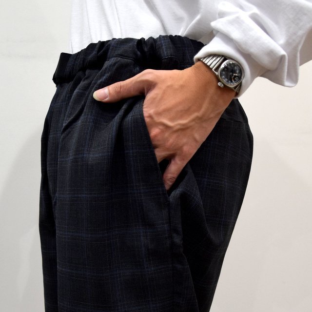 【30% OFF】Graphpaper(グラフペーパー)Reda Check Cook Pants GM193-40099(9)