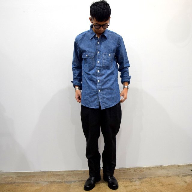 【2019 AW】NEAT(ニート)/ COTTON KARSEY BELTLESS -GRAY- #19-02CKB(9)