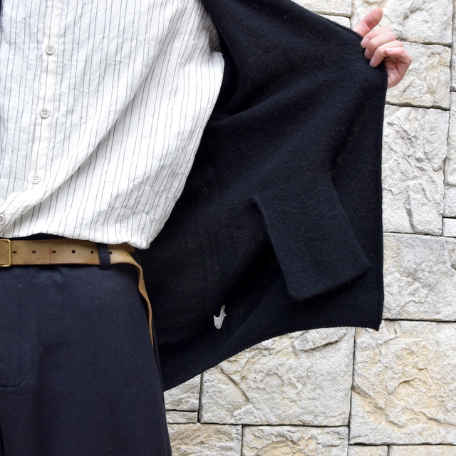 【2019 AW】 too good(トゥーグッド) / THE POET CARDIGAN CASHMERE WOOL KNIT-FLINT- #61101210(9)