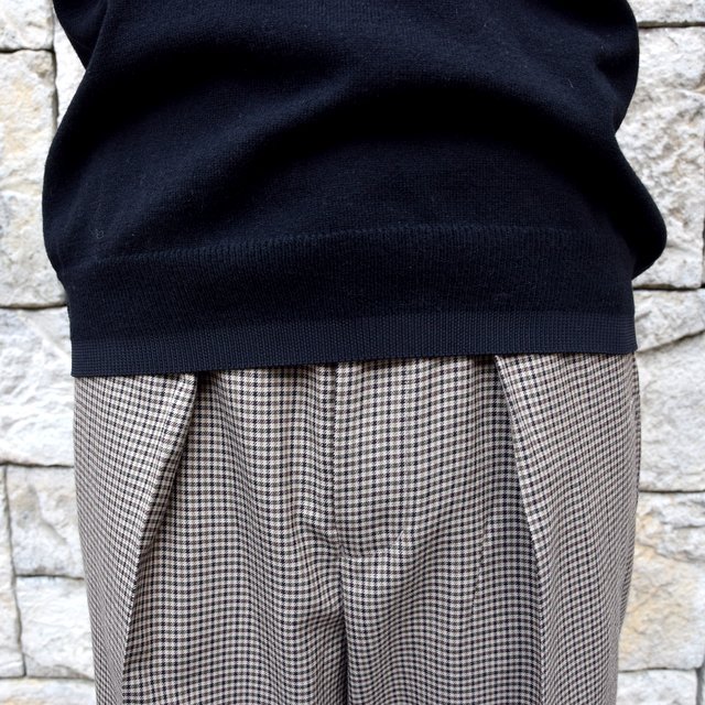 YOKE(ヨーク)/WOOL SABLE MOCK NECK L/S -BLACK- #YK19AW0075S(9)