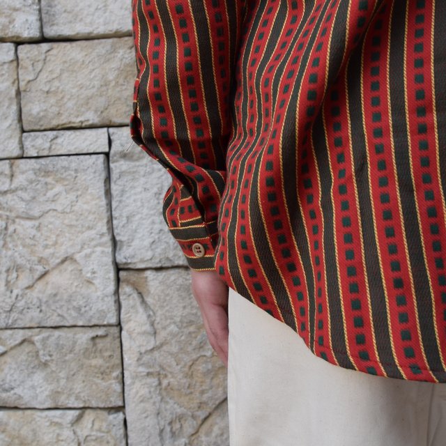 【2020 SS】FRANK LEDER(フランクリーダー) / COTTON SHIRT -RED- #0836008(9)