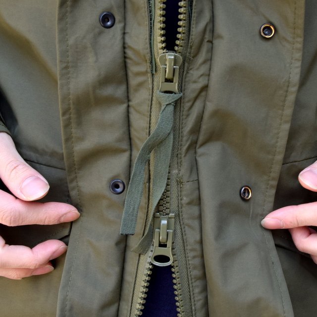 SWEDISH ARMY ''GORETEX JACKET'' DEAD STOCK -KHAKI- #MILITARY232(9)