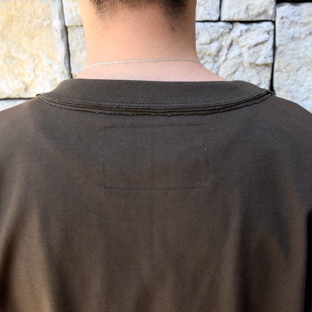 CAMIEL FORTGENS(カミエル フォートゲンス)/ T-SHIRT COTTON -BROWN-(9)