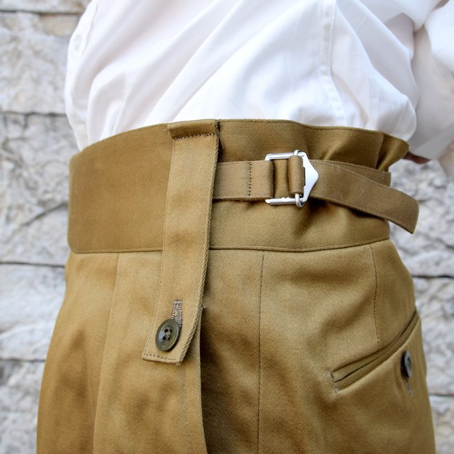 【2020】NEAT(ニート)/ TURPAN SATIN ''BELTLESS'' -TAUPE- #20-02TSB(9)