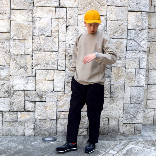 AURALEE(オーラリー) SUPER MILLED SWEAT P/O -KHAKI GRAY- A20AP02SM(9)