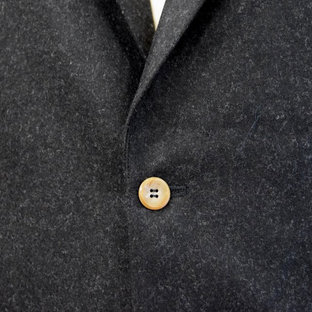 FRANK LEDER(フランクリーダー)/ LIGHT WEIGHT LODEN WOOL 2B JACKET -BLACK- #0122022(9)