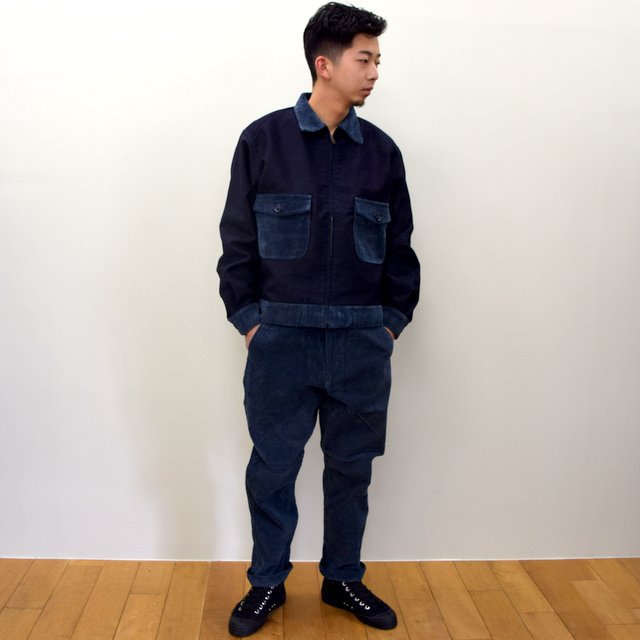 BROWN by 2-tacs (ブラウンバイツータックス)/ WIDE -CUT INDIGO- #B24-P002(9)