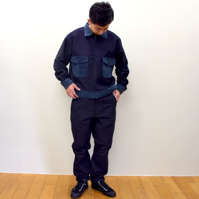 BROWN by 2-tacs (ブラウンバイツータックス)/ WIDE -UNCUT INDIGO- #B24-P002(9)
