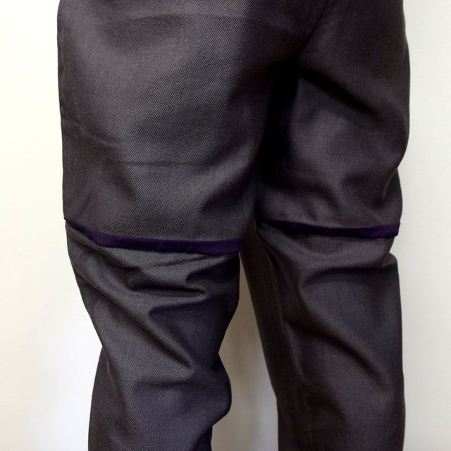HOMELESS TAILOR(ホームレステイラー)/ HIP GUSSET PANTS -BROWN- #HTK-20F-010(9)