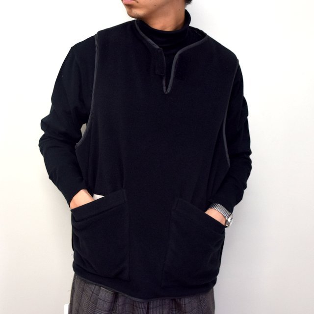 YOKE(ヨーク)/ REVERSIBLE FRENCH ARMY VEST -BLACK- #YK20AW0153V(9)
