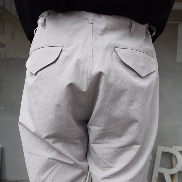AURALEE(オーラリー)/ WASHED FINX RIPSTOP CHAMBRAY FIELD PANTS(9)