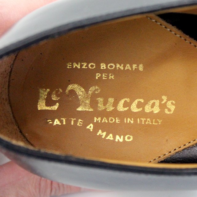 Le Yucca's (レユッカス)/ U-TIP SHOES -BLACK- #Y18711(9)