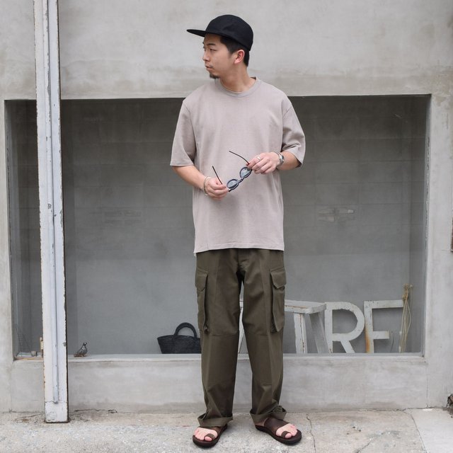 KAPTAIN SUNSHINE (キャプテンサンシャイン)/ CREWNECK PULLOVER TEE -LIGHT GREY- #KS21SCS07-GR(9)