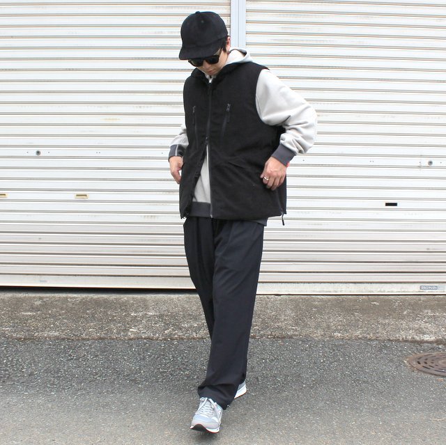 is-ness(イズネス)/ ×Abu Garcia M909 CORDUROY PADDING VEST -BLACK- #21AAB-0004(9)