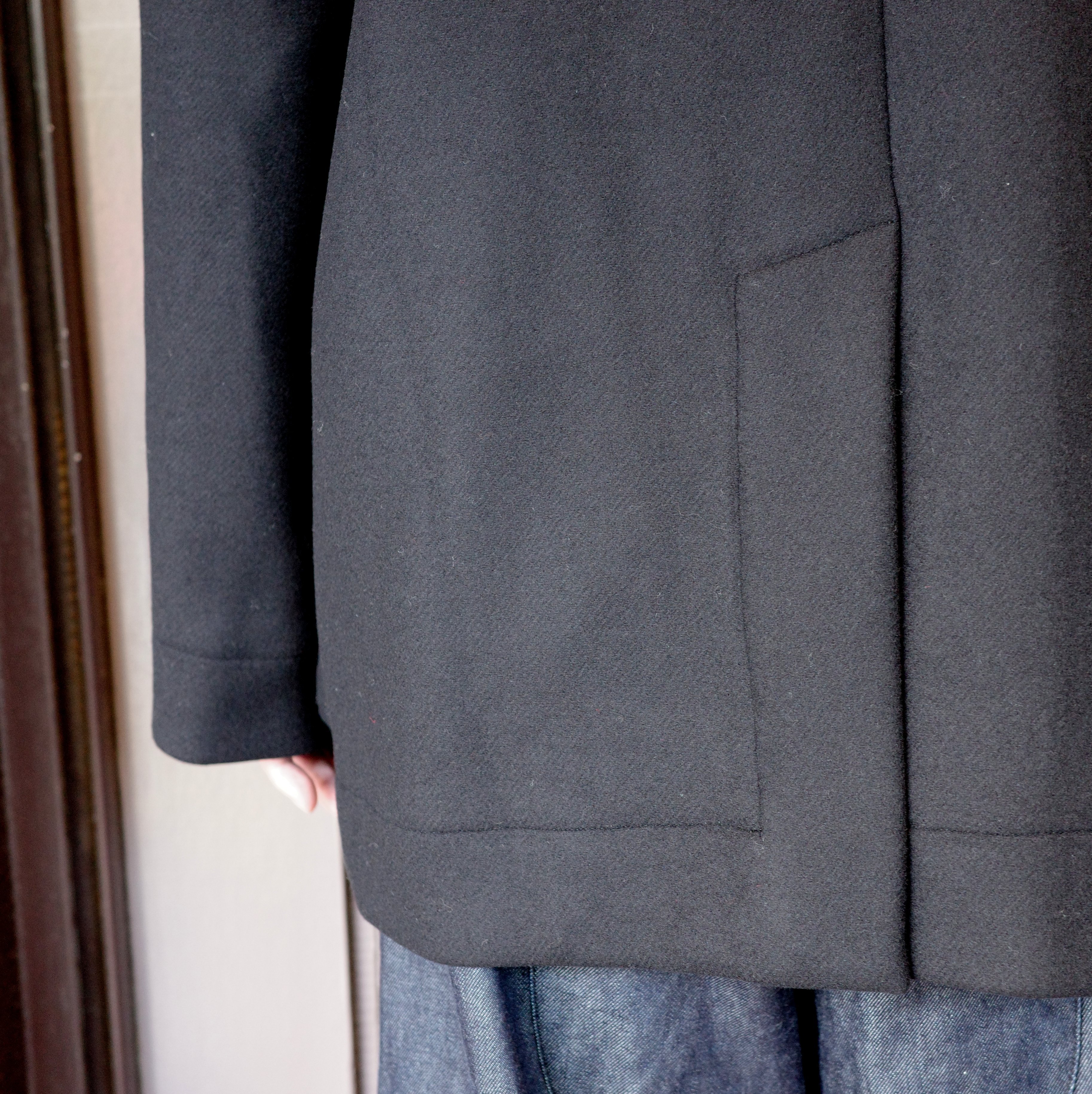 toogood(トゥーグッド)/THE PHOTOGRAPHER JACKET(LAMBSWOOL FELT) -FLINT- #JK-01(9)
