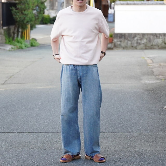 【25SS】MAATEE&SONS(マーティーアンドサンズ)/ S/SLEEVE CREW -CHARCOAL,NAVY,SAKURA- #MT5103-0101(9)