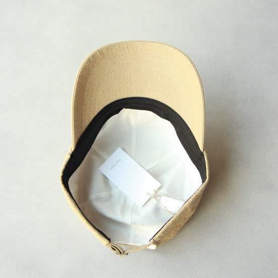 Nine Tailor(ナインテイラー)/ Horstii Cap -TOP BLACK,BEIGE- #N-1421(9)