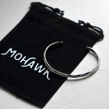 MOHAWK(z[N)silver bangle(6mm)