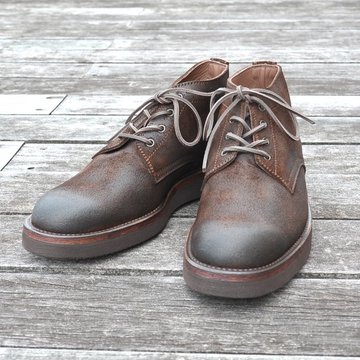 【別注】 MOTO(モト)/ 5 inches Lace-Up Boots(Velours) -BROWN- #16361