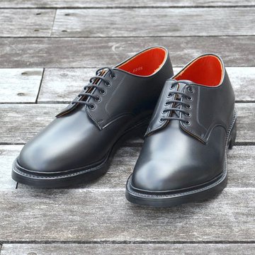 REGAL Shoe&Co.([K V[AhJpj[) NEW OBLIQUE PLAIN TOE SHOES -BLACK- #936S