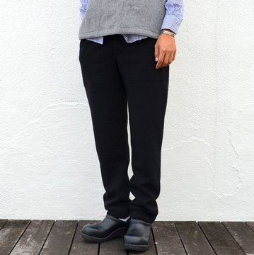 【40% off sale】ts(s) (ティーエスエス) Slim Sweat Pants -BLACK- #LT35XC03