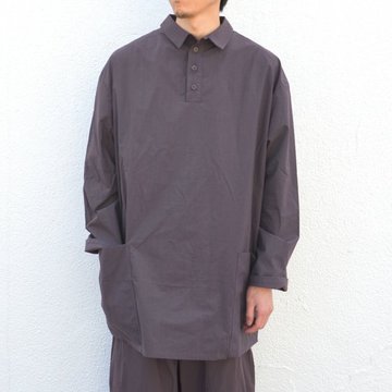 toogood(トゥーグッド) / THE APPLEPICER TOP COTTON PERCALE SHIRT -SLATE-