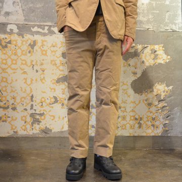 【40% OFF SALE】 ts(s) (ティーエスエス) Thin Wale Stretch Corduroy Cloth Padded L-pocket Pants -(59)Khaki #ST37IP03