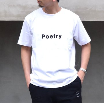 POET MEETS DUBWISE(|[g~[c_uCY) / Poetry T-Shirt -WHITE- PMDHP-0208-WH