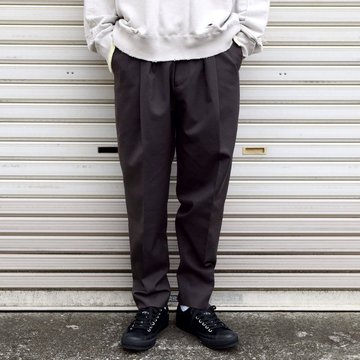 stein(シュタイン)/ WIDE TAPERED TROUSERS -GR.BROWN- #ST278-1