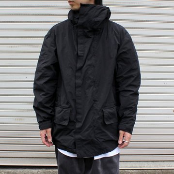 Graphpaper (グラフペーパー)/ Garment Dyed Foul Weather Jacket -BLACK- #GM213-30055B