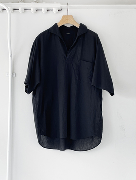 COMOLI (コモリ)/ ベタシャンスキッパー半袖シャツ -2色展開- #V01-02017 
