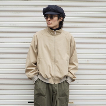 HERILL(ヘリル)/Egyptiancotton Chino Weekend jacket -2COLOR- #23-011-HL-8020