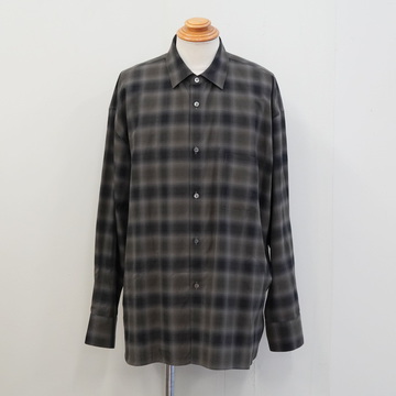 stein(シュタイン)/ Oversized Down Pat Shirt -KHAKI OMBRE- #ST718